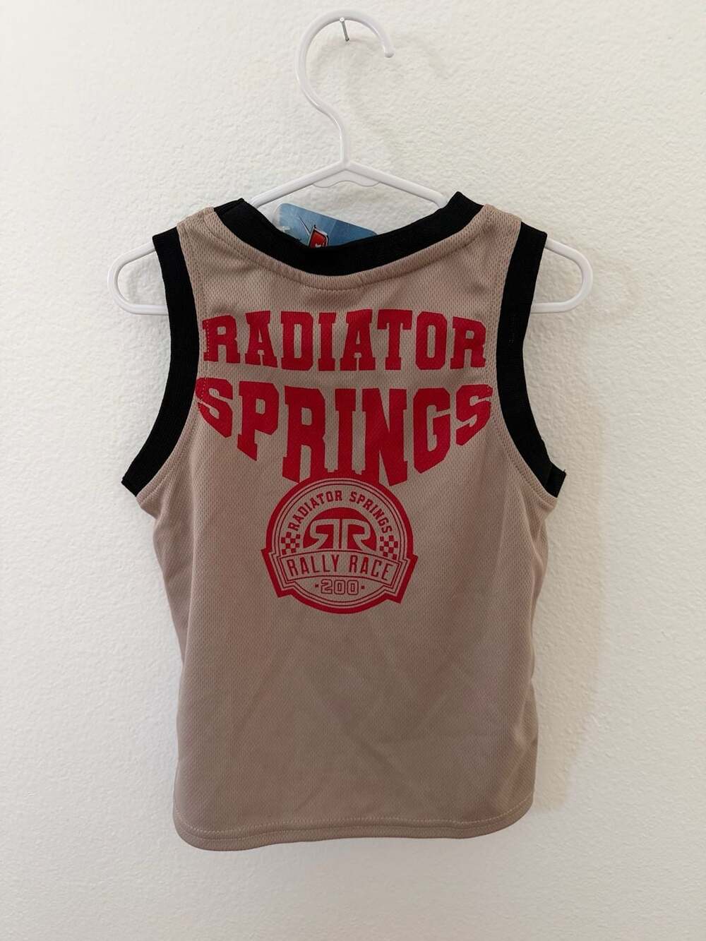 NWT Disney Pixar Cars Lightning McQueen Tank Top Size 3T - Picture 4 of 5